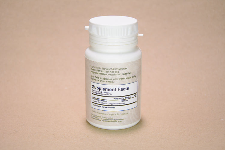 Turkey Tail Extract 10:1 Capsules 60