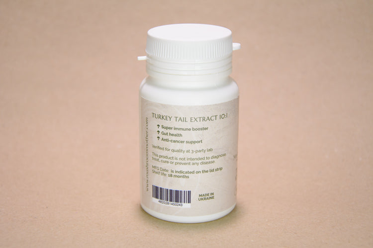 Turkey Tail Extract 10:1 Capsules 60