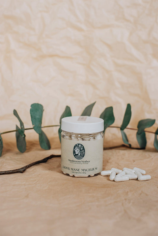 Lion’s Mane Mycelium Capsules 120
