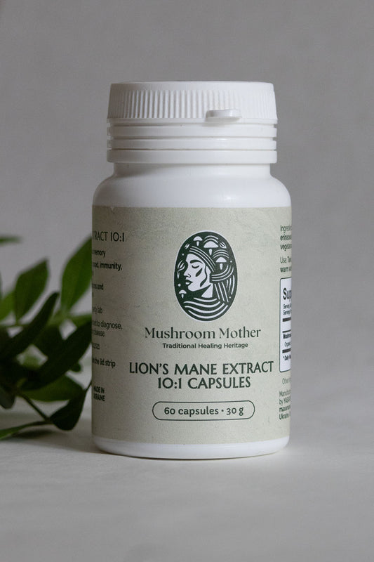 Lion's Mane Extract 10:1 Capsules 60