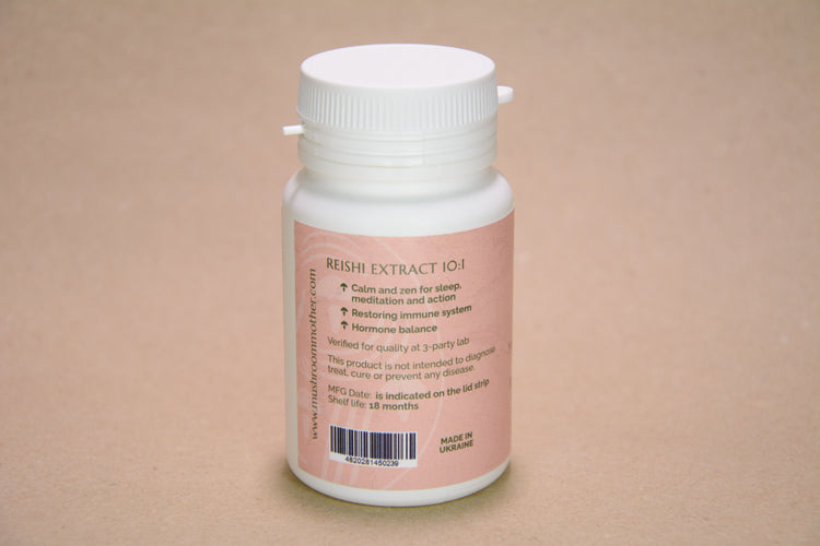 Reishi Extract 10:1 Capsules 60
