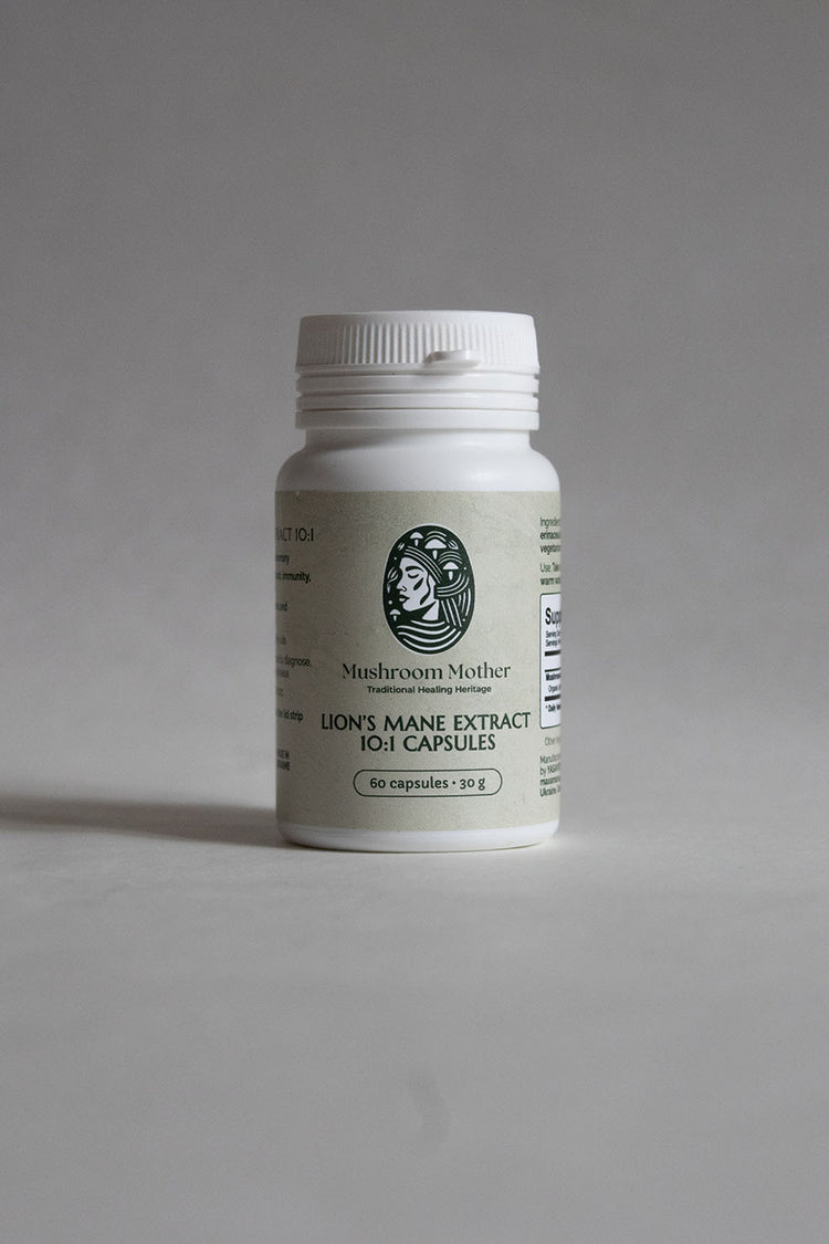 Lion's Mane Extract 10:1 (60 Capsules)